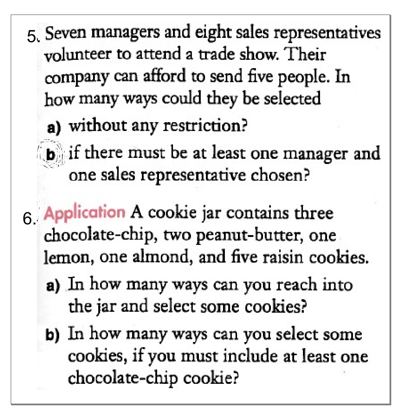 1. How many different sums of money can you make