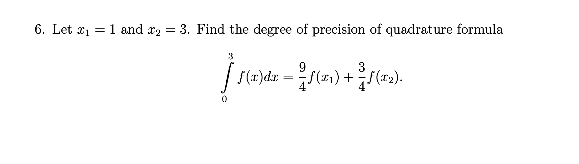 6. Let 51:1 : 1 and 51:2 : 3. Find the degree of