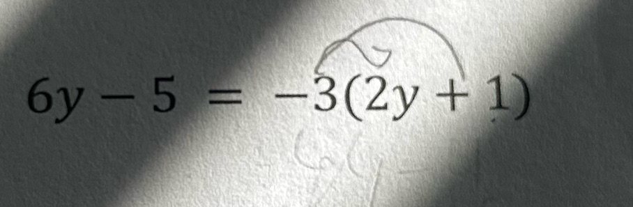 Solutions must be simplified and exact 6y - 5