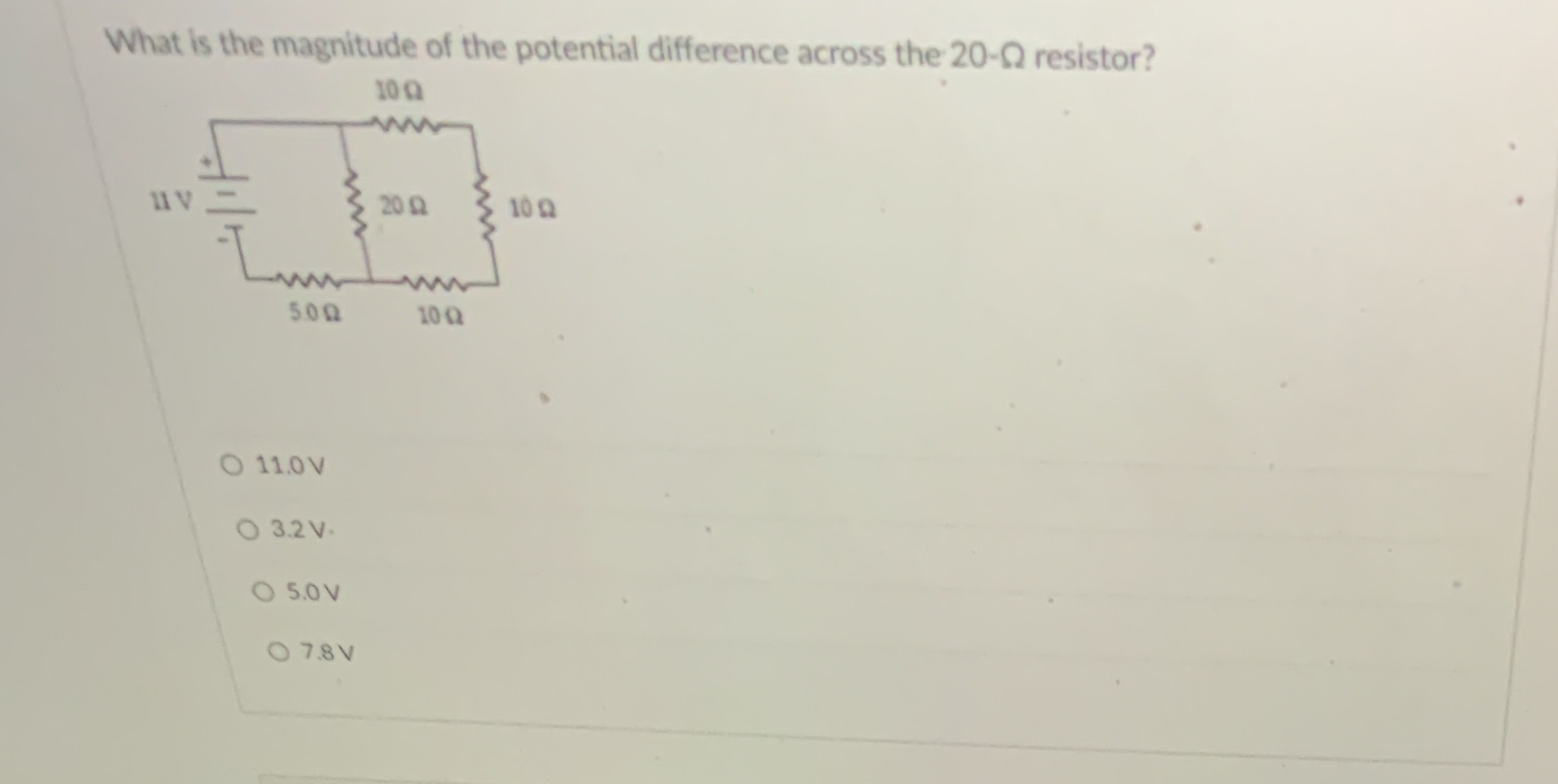 5 What is the magnitude of the potential