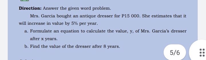 Direction: Answer the given word problem. Mrs.