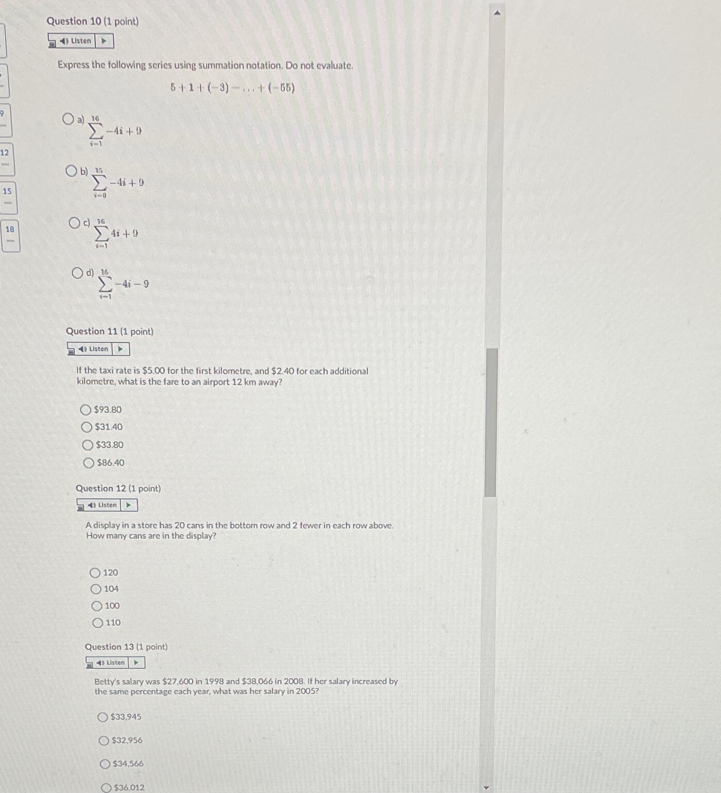 Hi i am doing a practice quiz i was wondering if