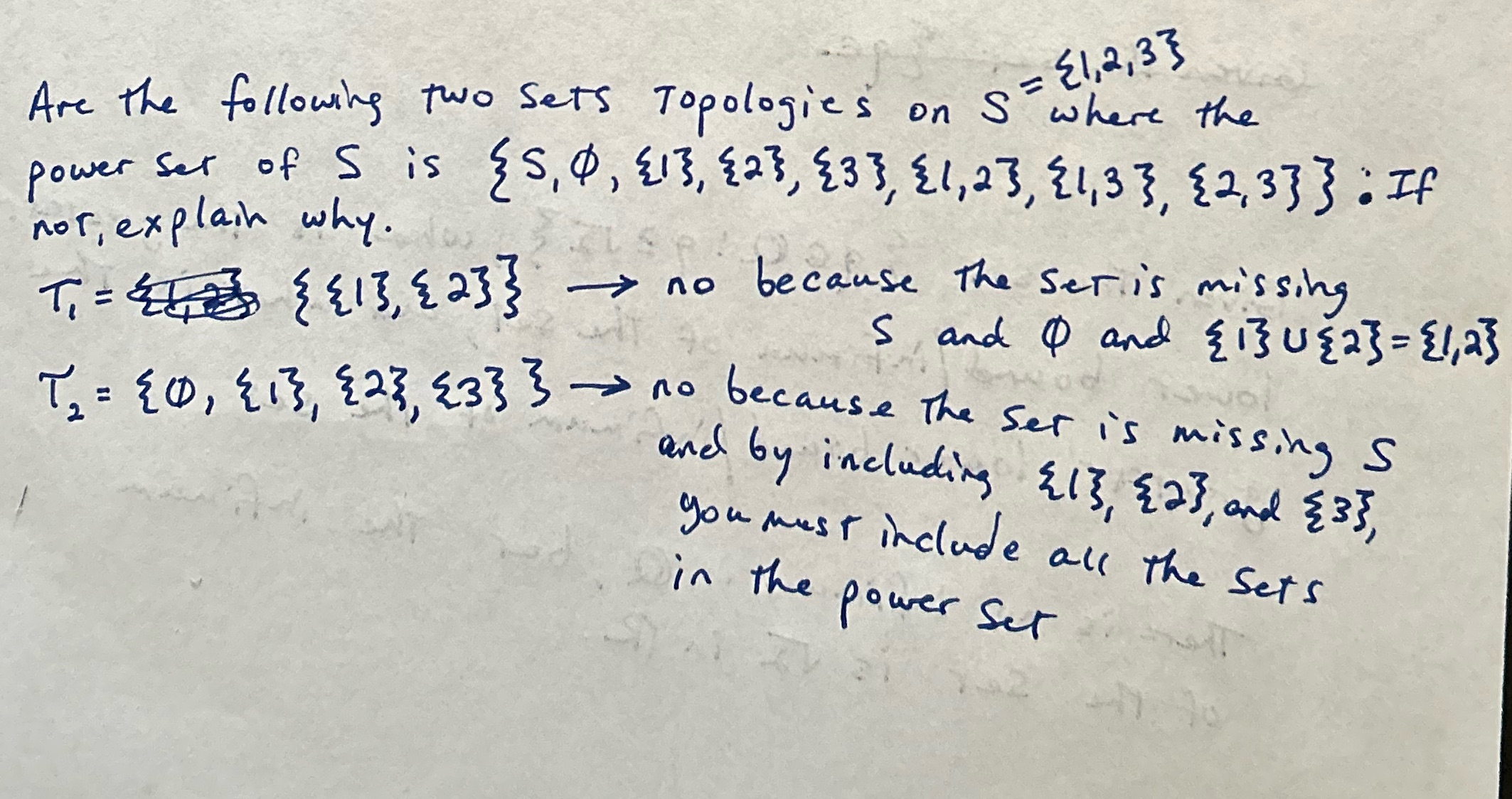 Could someone please check my work? = 21, 2, 3 3