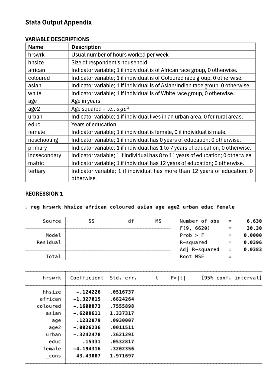 1.6 Assume that the researcher thinks that