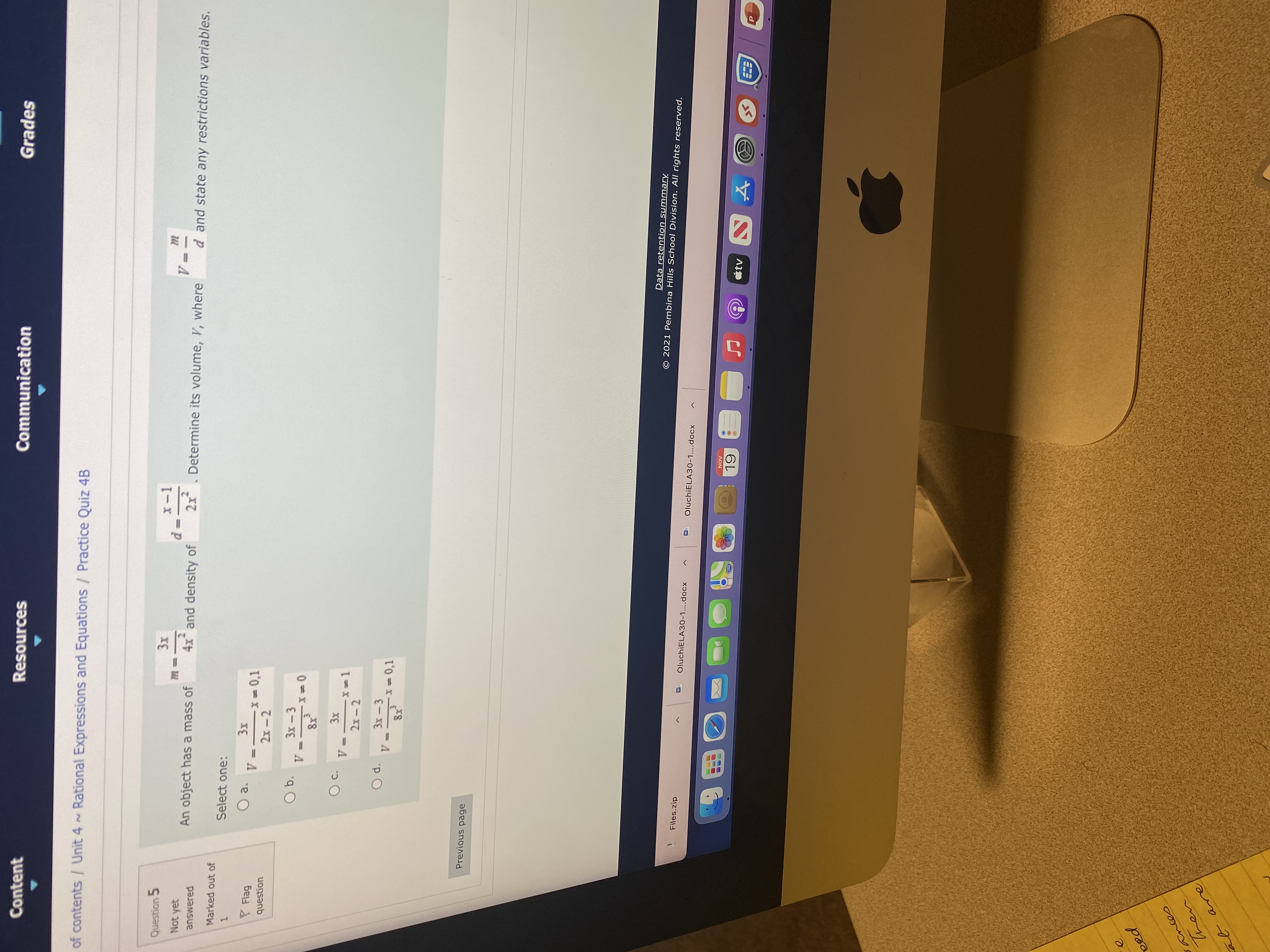 Communication Resources Content Table of contents