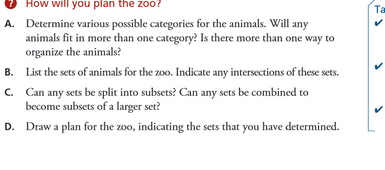 \" HOW Will 301.] plan the 200? A. Determine