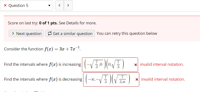 Let f(a) = a4 + 2x + 4x- + 2x. 12 Then f'(a