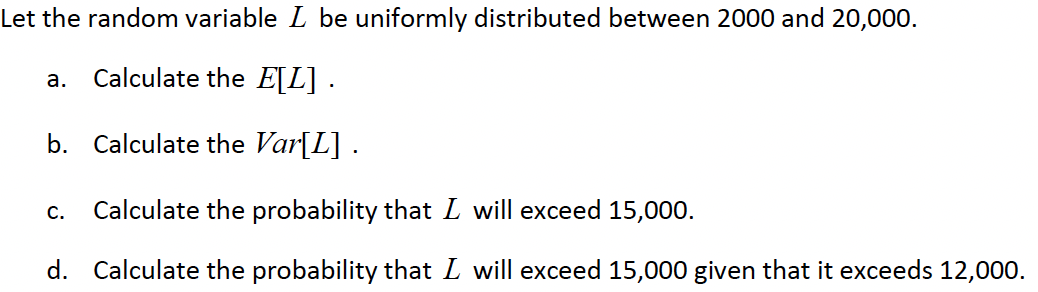 I have a question about uniform distribution. I