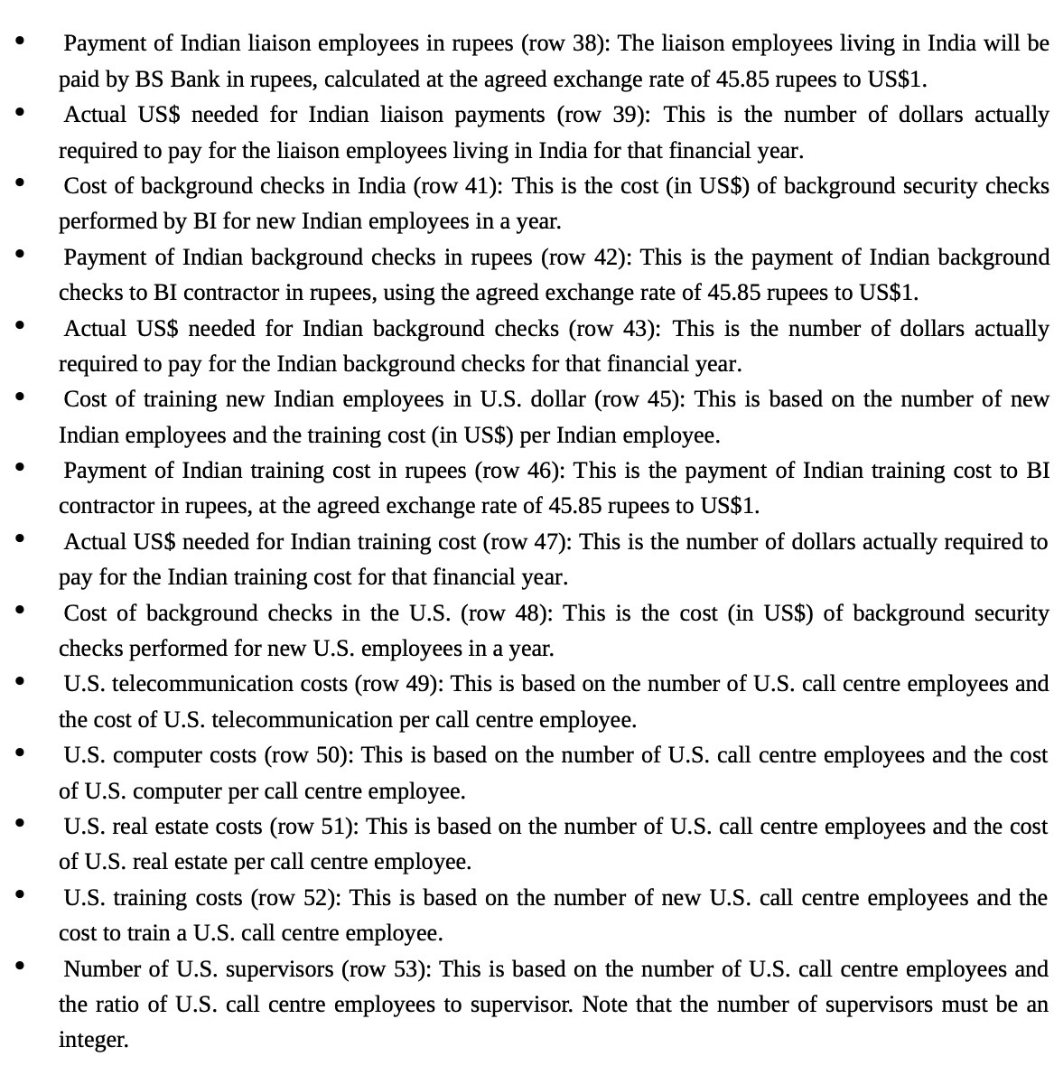 Payment of Indian liaison employees in rupees