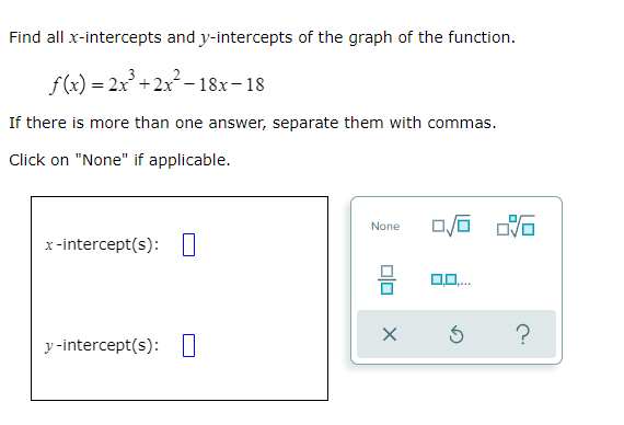 question 5 Divide. (5x - 22x + 18) + (x -3) Your