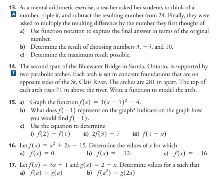 Solve the following equations \f\fa) Explain why