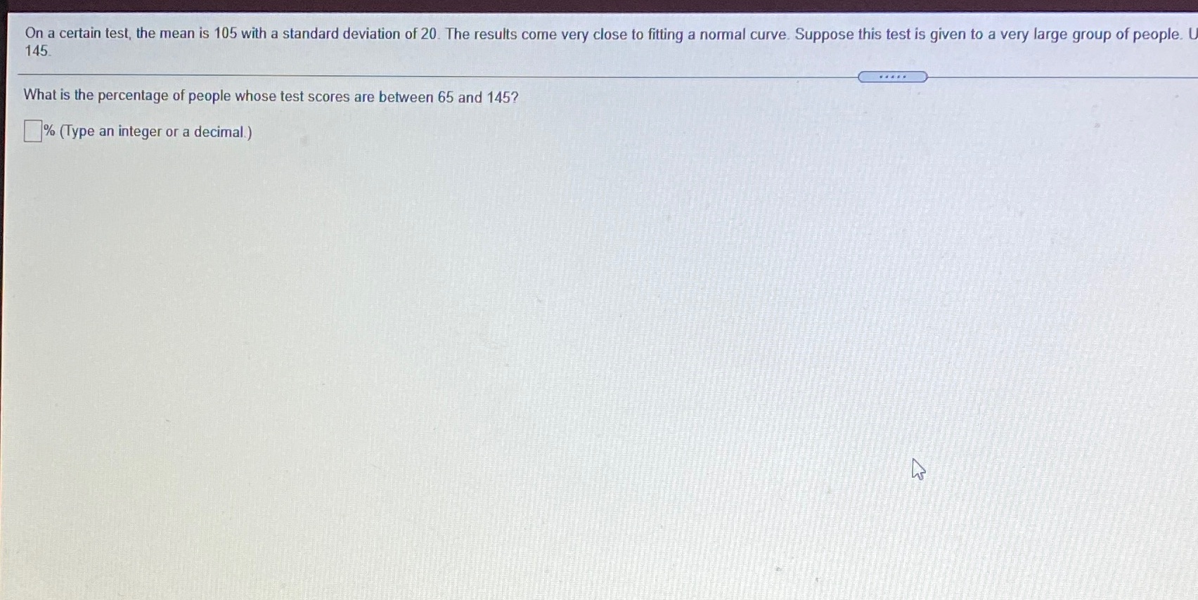 Use the empirical rule to find percentage of