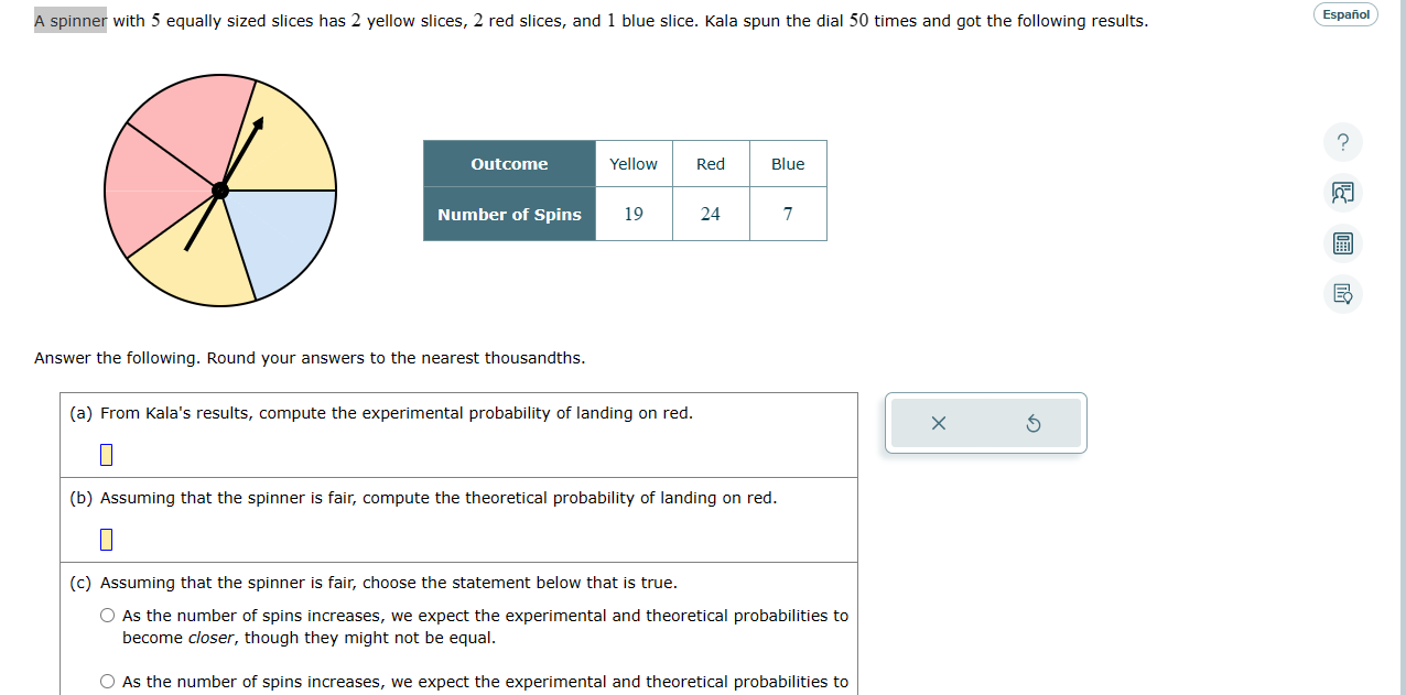 I need help answering this math problems A