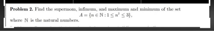 Plz solve... Problem 2. Find the supermom,
