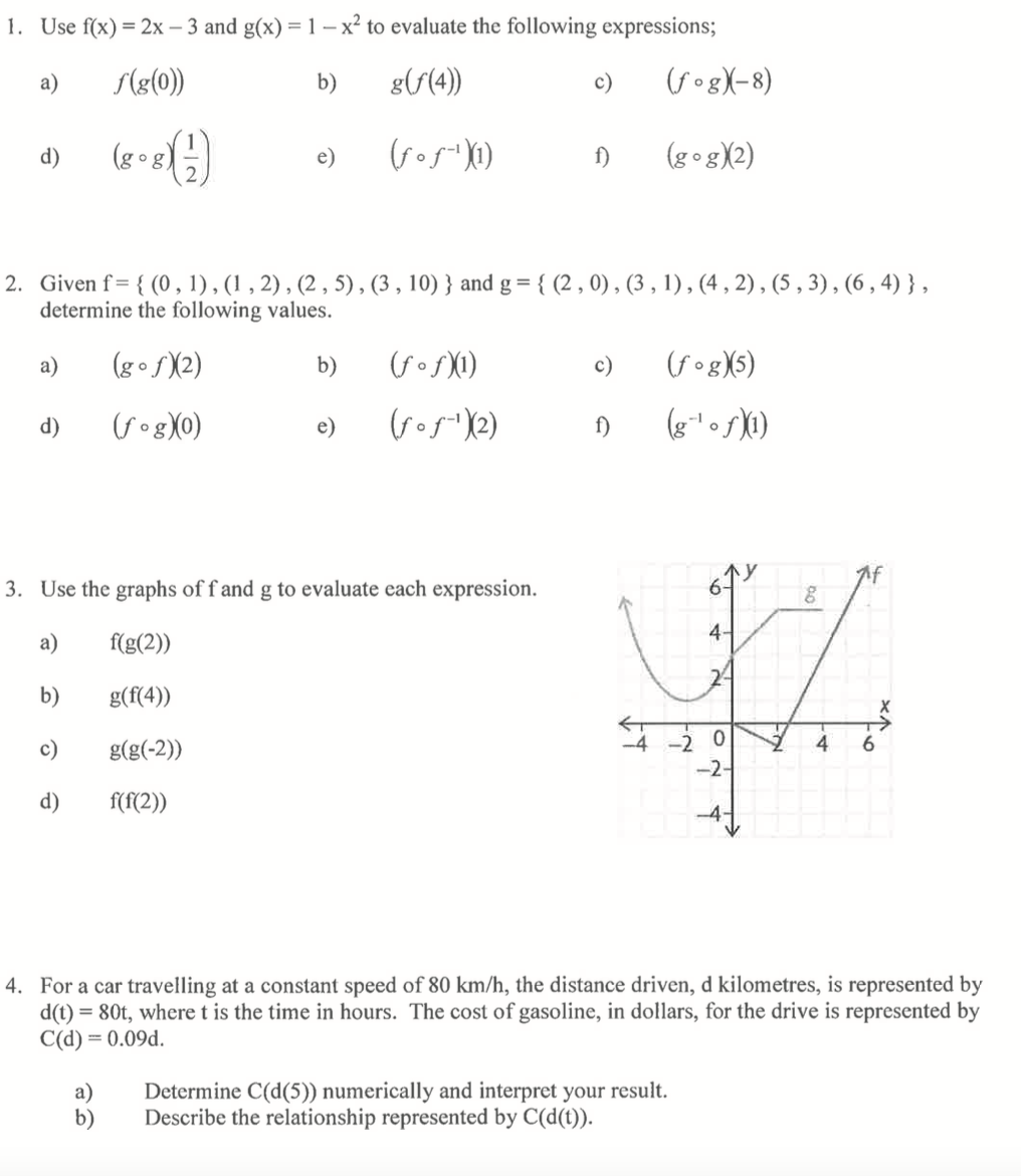 3. If f(x) =V1+x and g(x) = V1-x, determine the