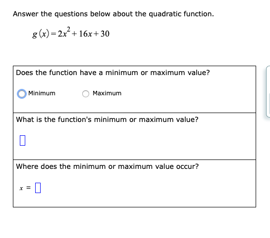 Graph the parabola. Plot five points on the