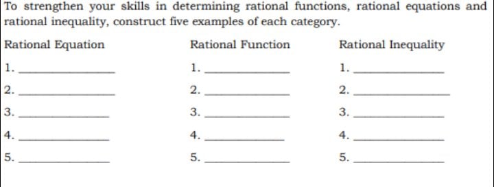 To strengthen your skills in determining rational