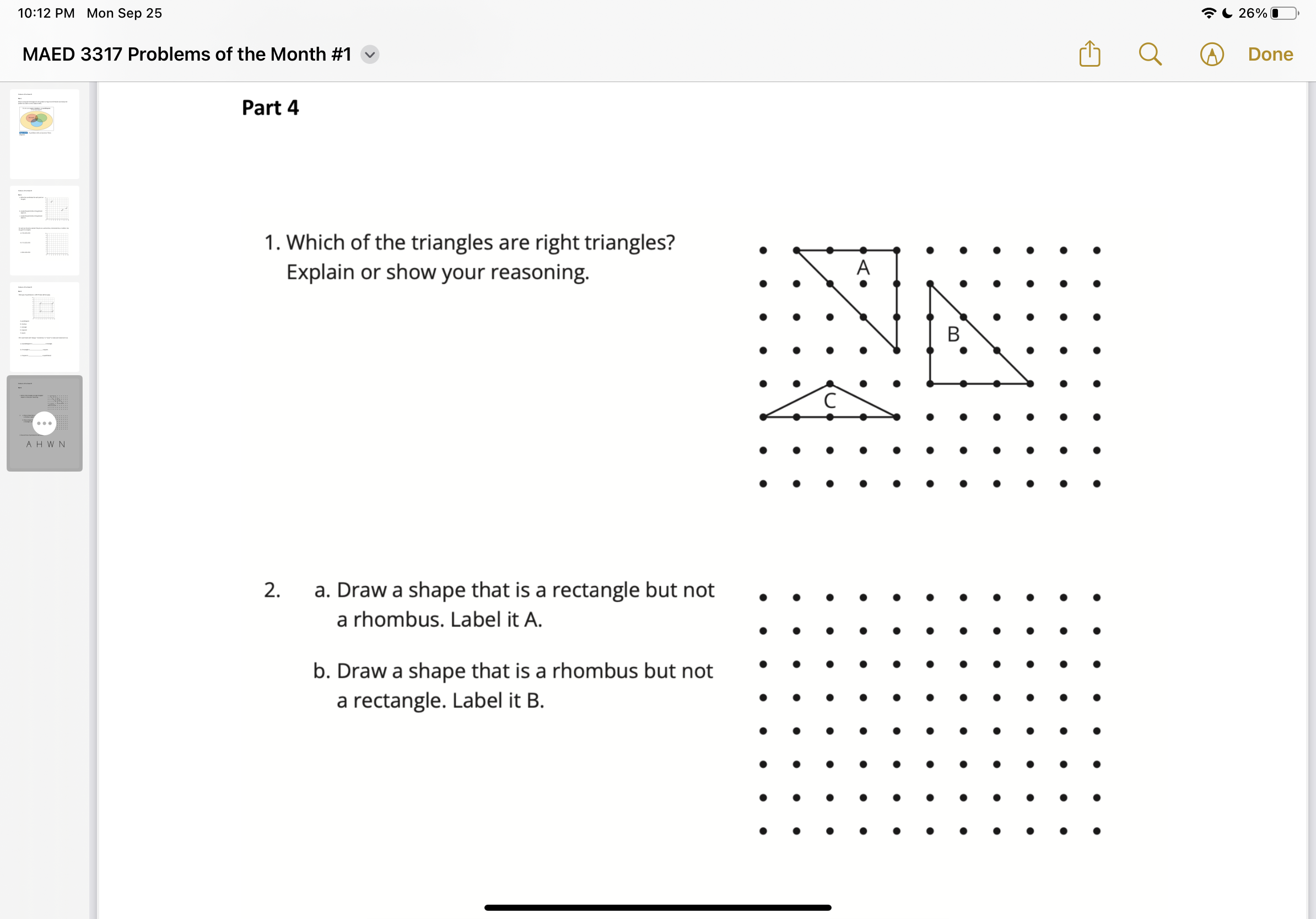 10:12 PM Mon Sep 25 5? L 26% I r MAED 3317