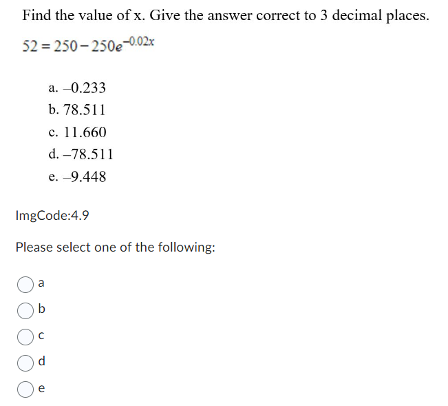 Find the value of x. Give the answer correct to 3