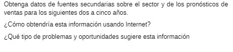 Obtenga datos de fuentes secundarias sobre el
