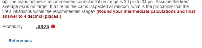 (c) The manufacturer's recommended correct