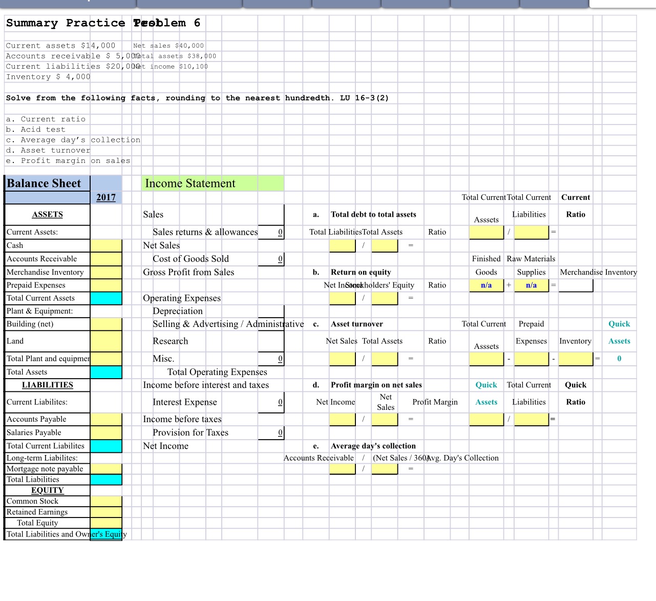If possible put in same order, trying to