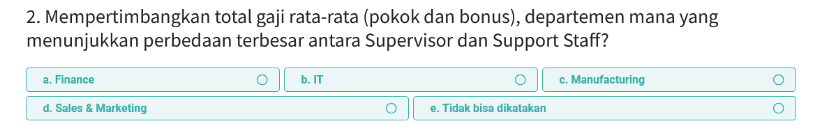 jawab soal ini berdasarkan tabel sebelumnya 2.