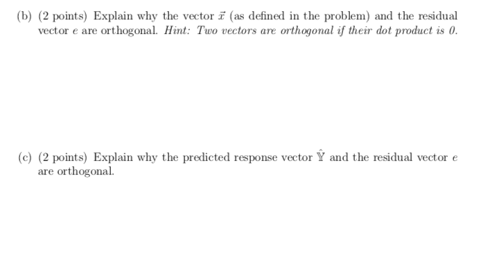 2. ('3' points} In Lecture 13, we