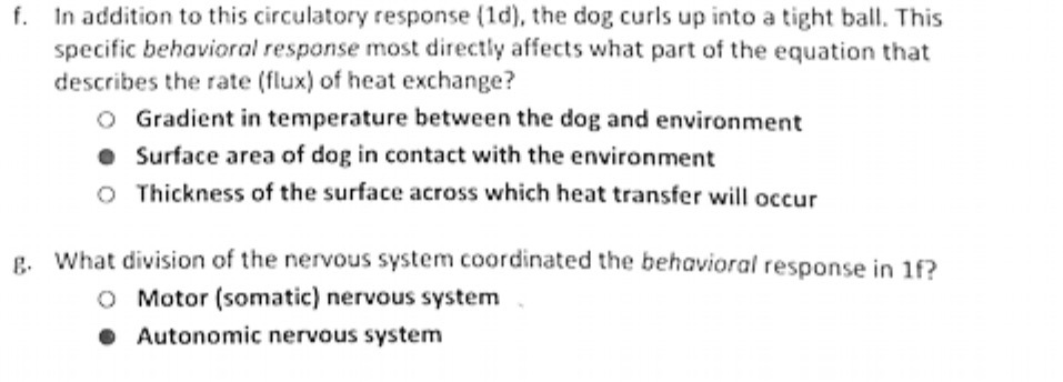 f. In addition to this circulatory response (1d),