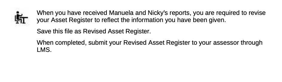 - When you have received Manuela and Nicky's