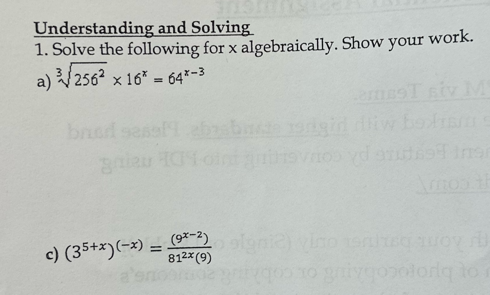 Solve these two Please with steps for Pre