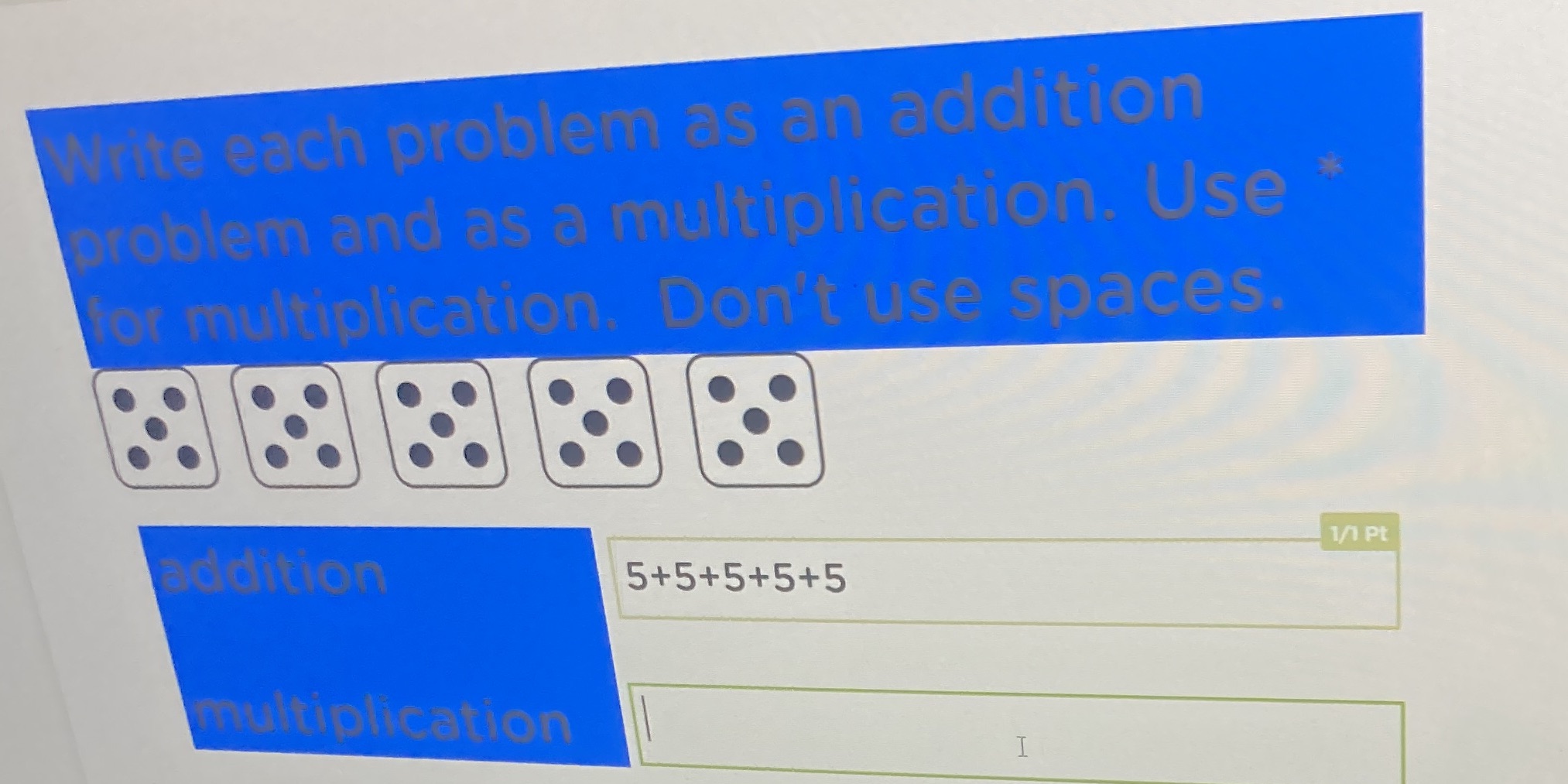 Write each problem as an addition problem and as