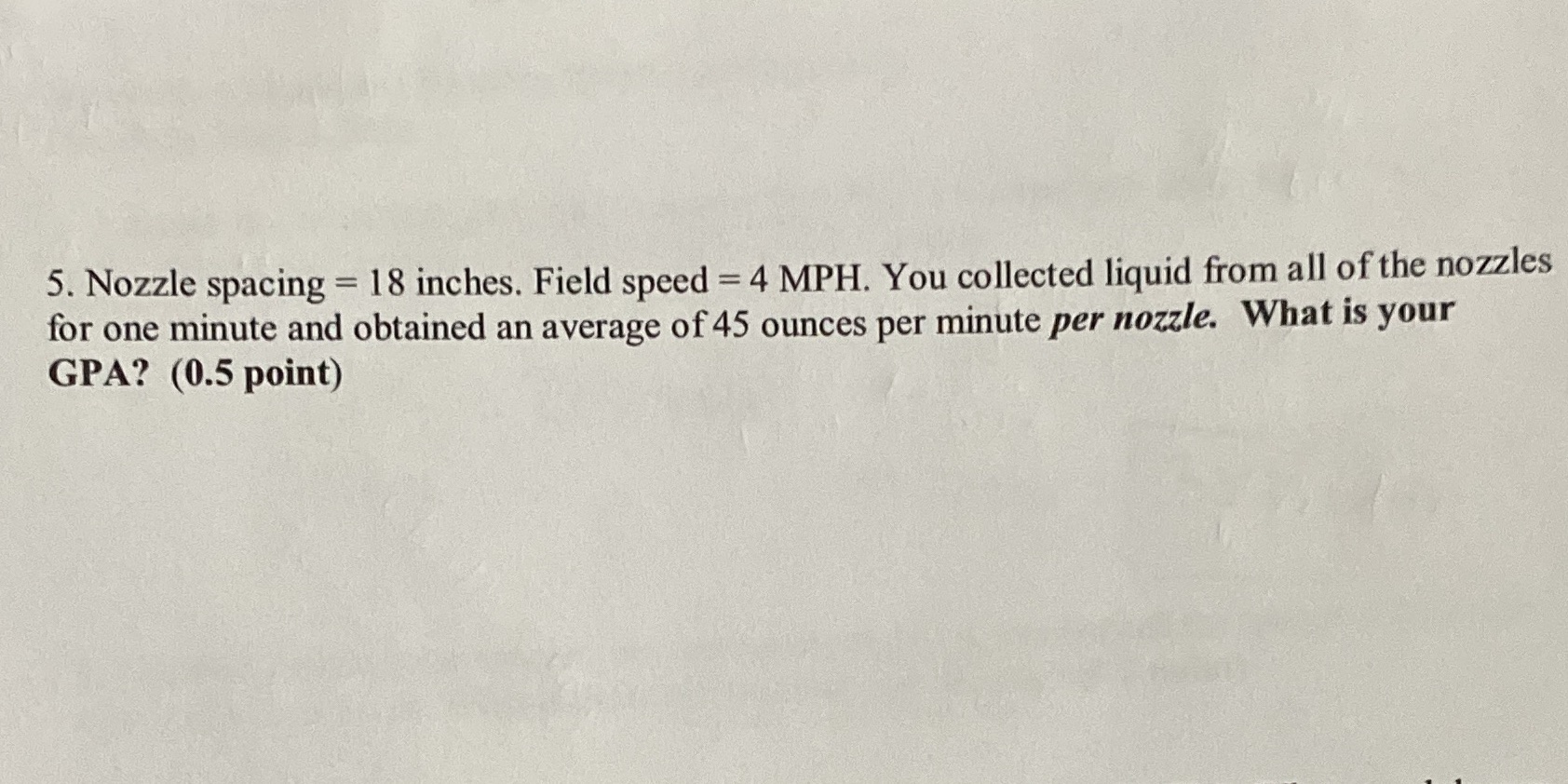 Need help solving it and explained 5. Nozzle