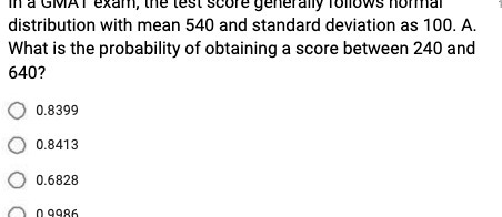In d OMAI exam, tie test score generally follows