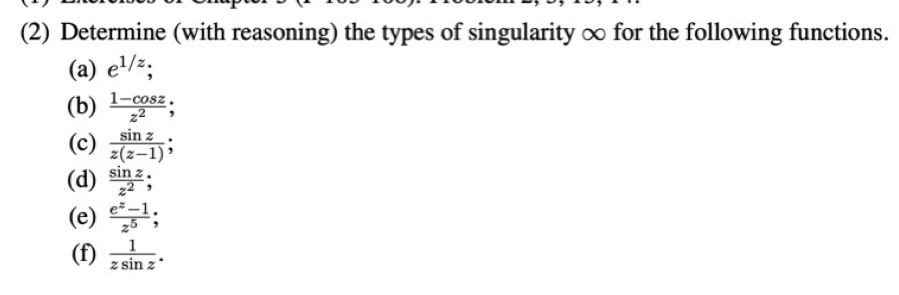 Please help solve this complex analysis problem