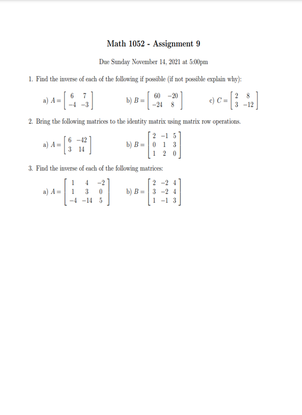 Please do not use Excel. Use pen and paper to