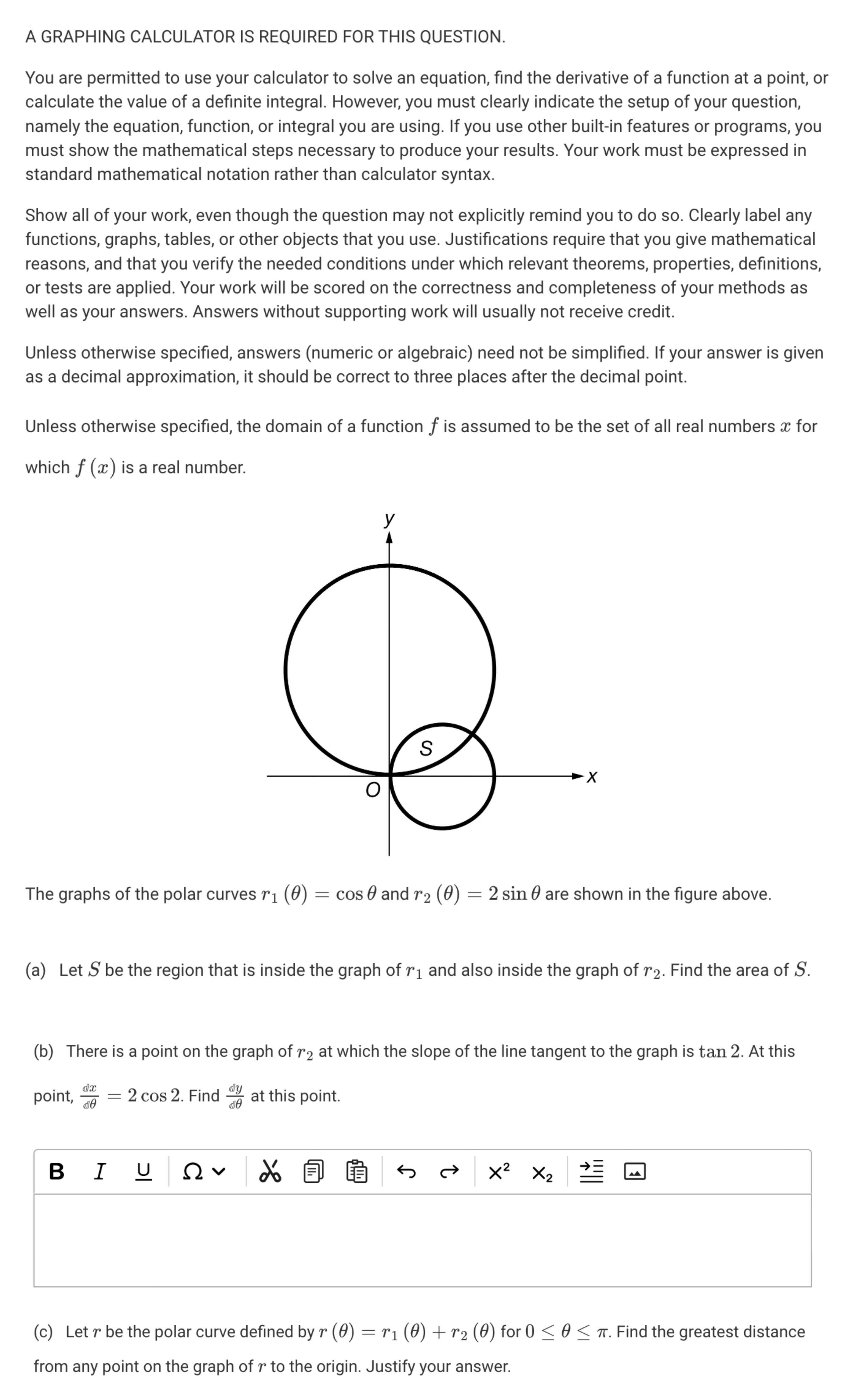 All parts needs help A GRAPHING CALCULATOR IS