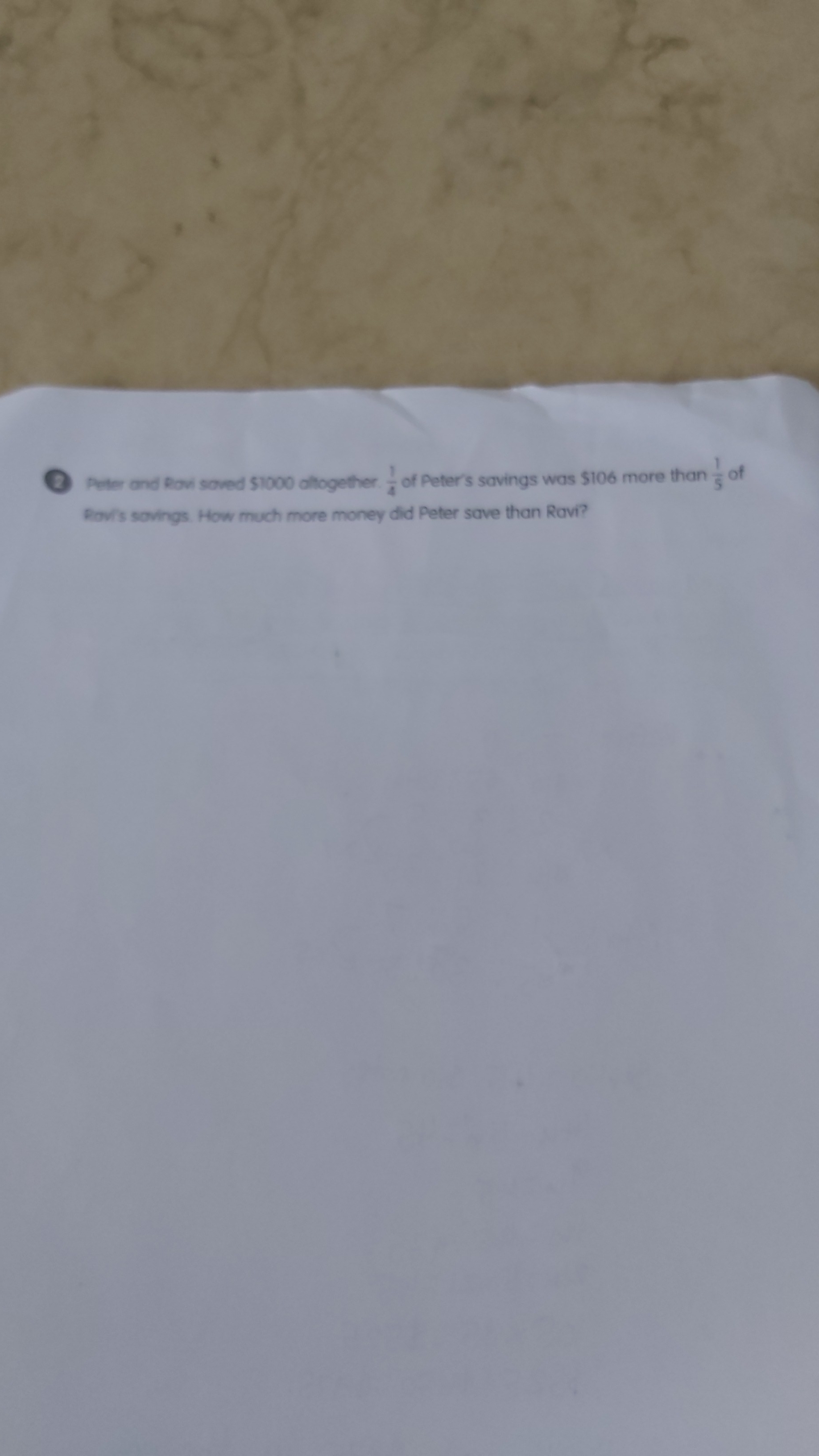 I need the solution and answer urgently Peter and