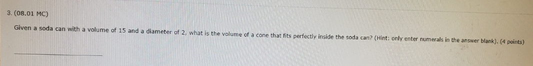 Trying to verify my answer, thanks in advance. 3.