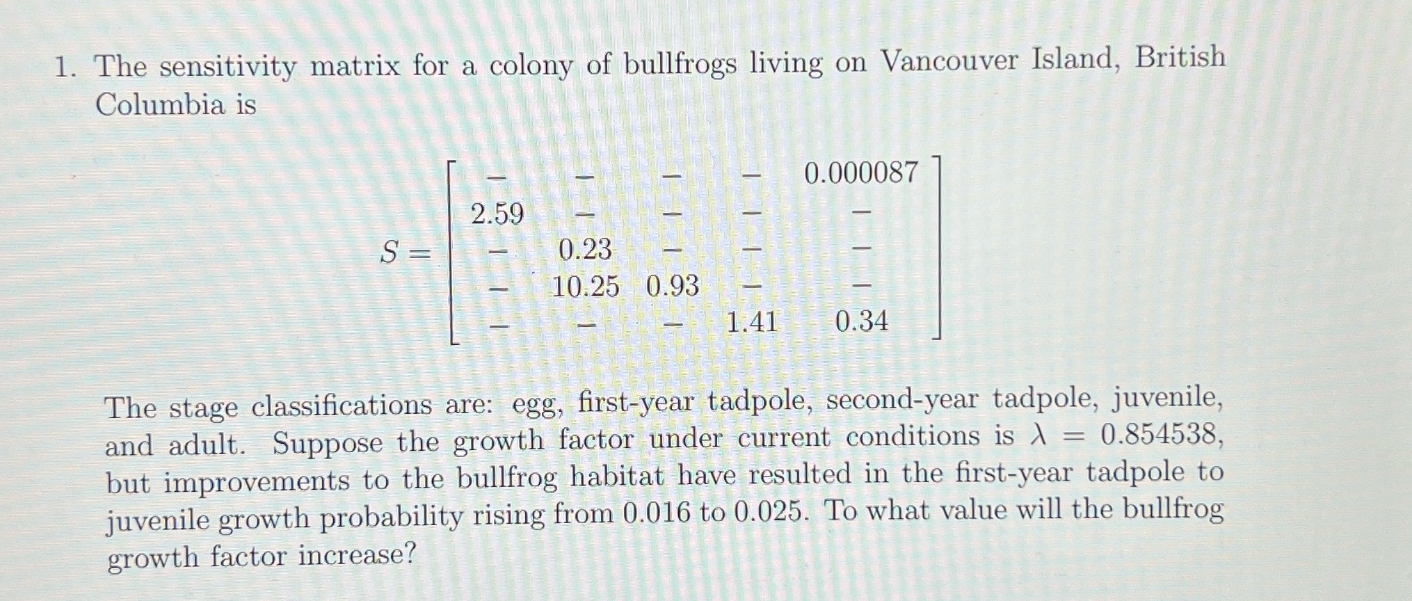 Please show any calculations/work used for future