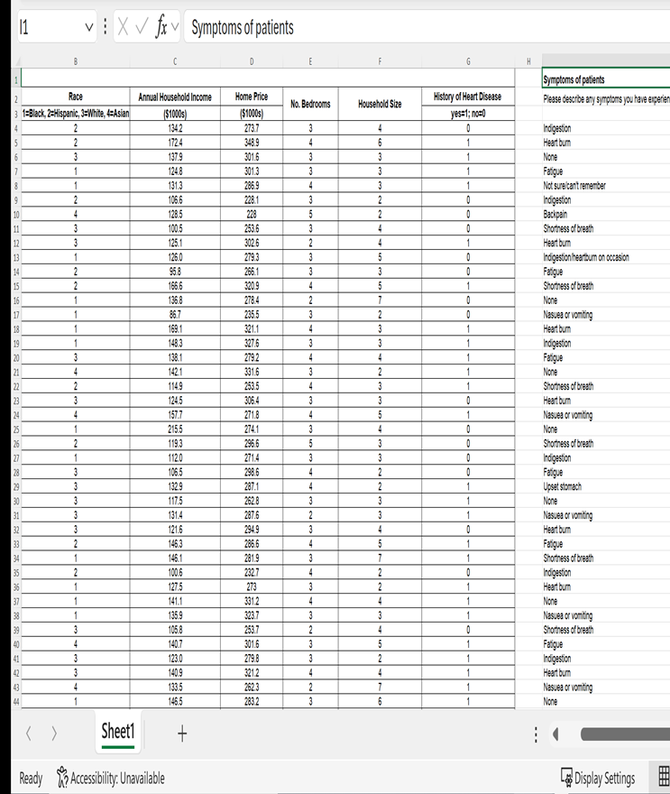 I have a data sheet uploaded into SPSS. I am