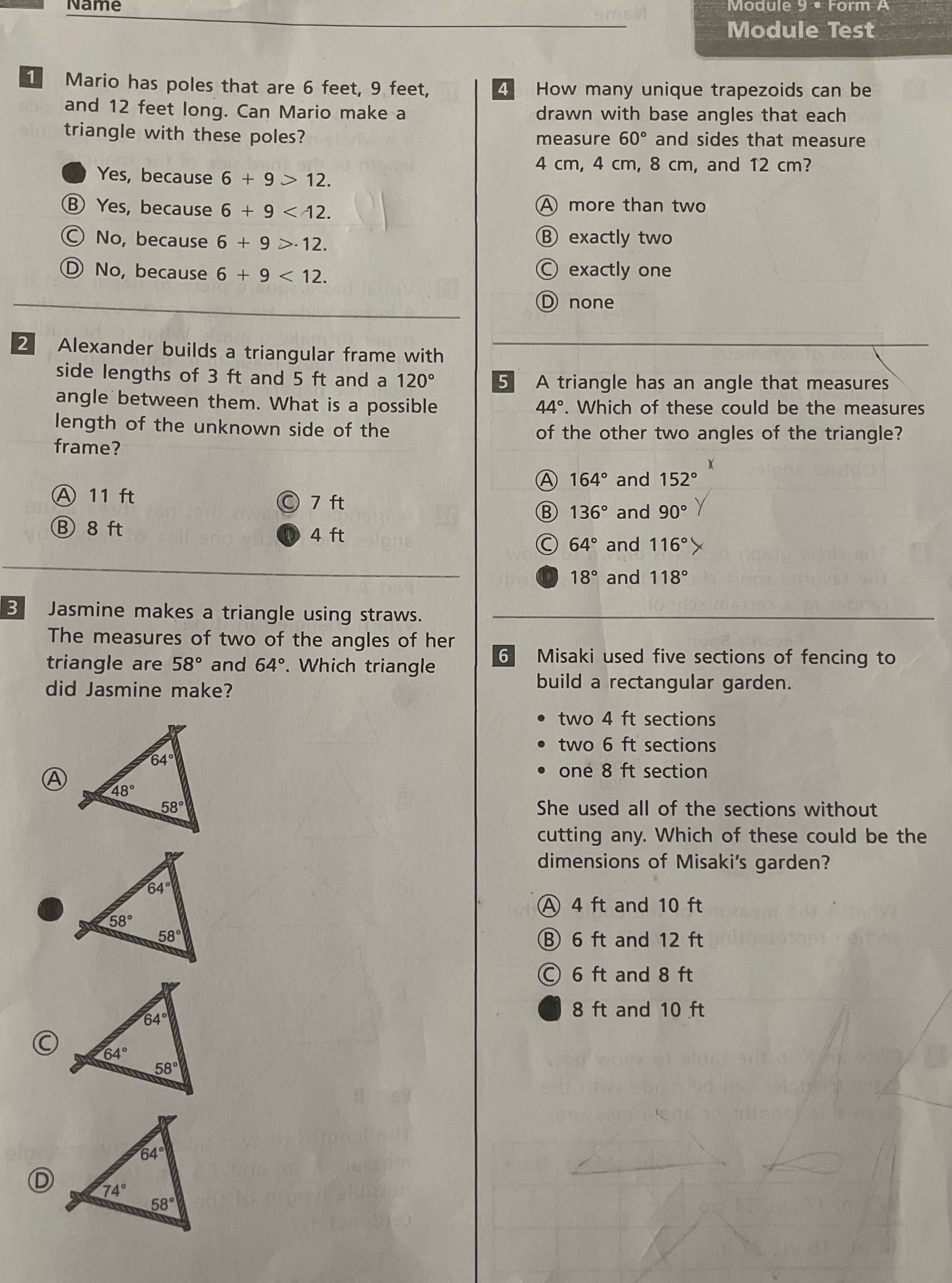 Please help me to find the right answers from