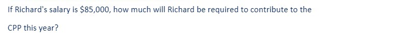 If Richard's salary is $85,000, how much
