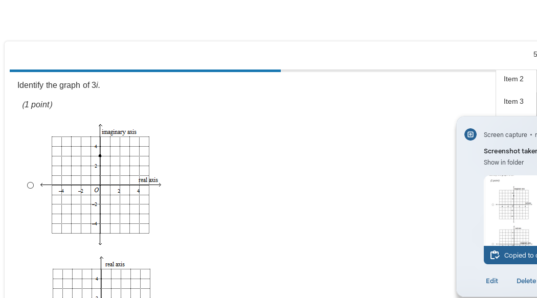 Simplify the number using the imaginary unit i.