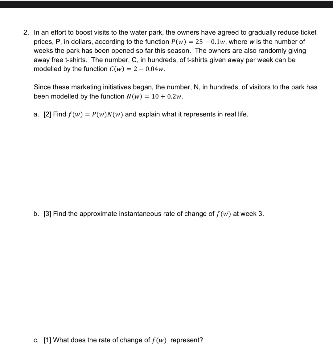 2. In an effort to boost visits to the water