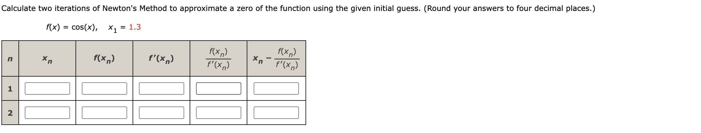 The following exercise presents a problem similar