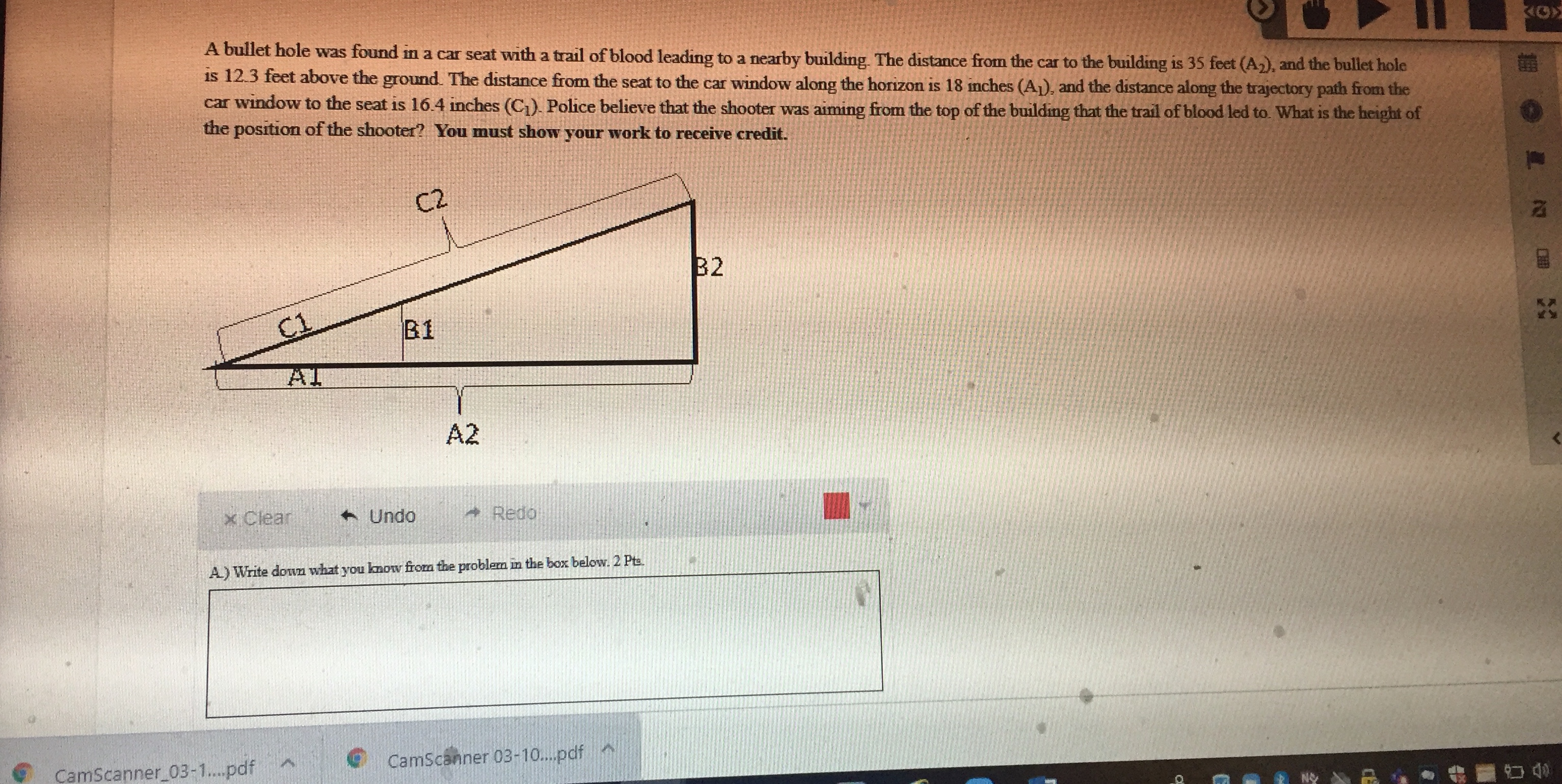 these are about trajectory, angles, sides, and