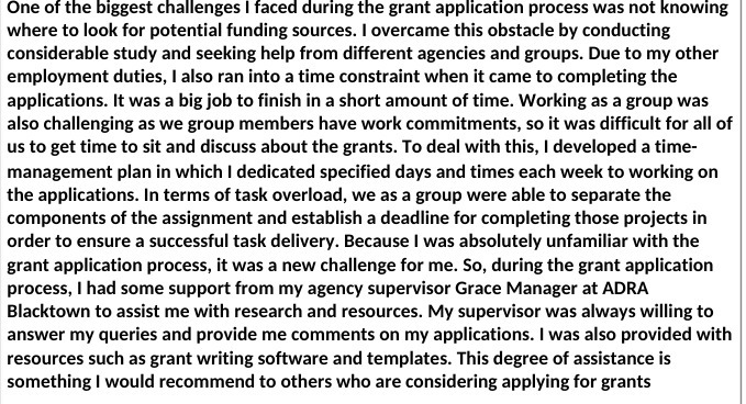 One of the biggest challenges I faced during the