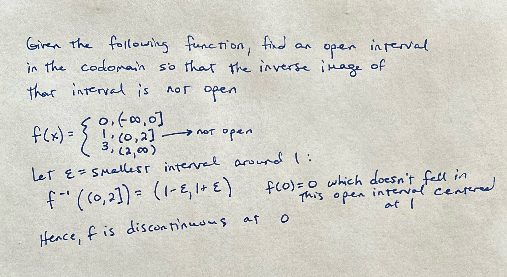 Could someone please check my work? Given The