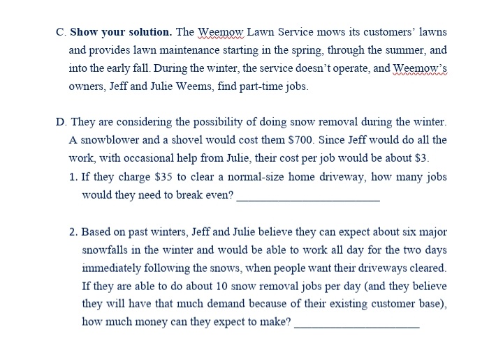 Hi tutor, Can you Please separate your final